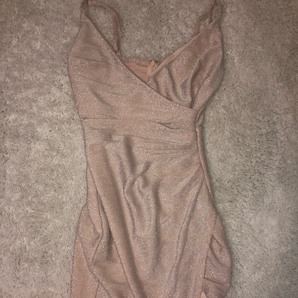 Forever 21 pink sparkly dress